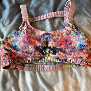 Born primitive peacock bra
